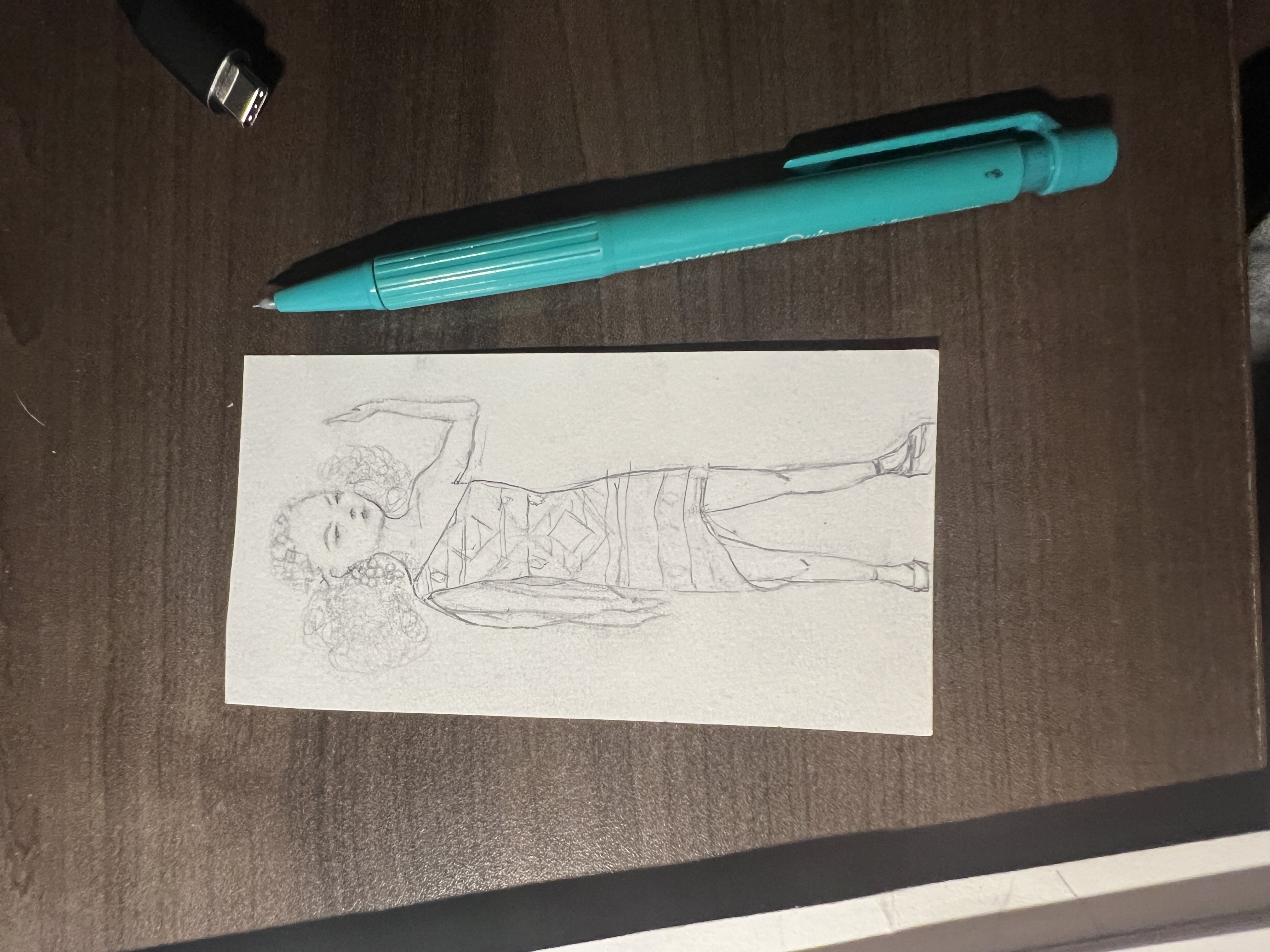 Alicia Keys detailed sketch