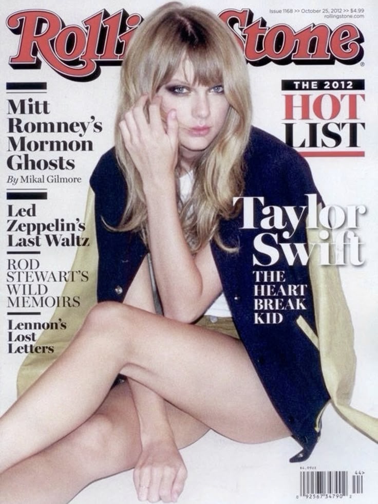 Taylor Swift Rolling Stone cover 2012