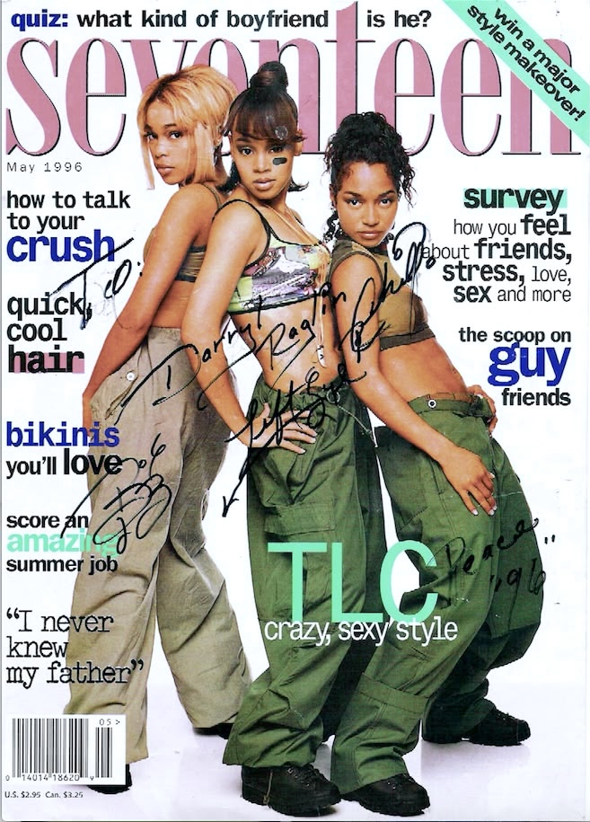 TLC Seventeen Magazine Cover